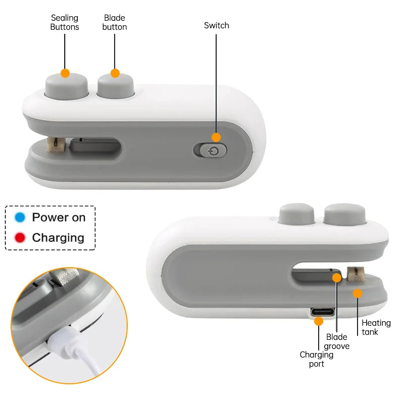 QuickSeal® Mini Heat bag Sealing Machine